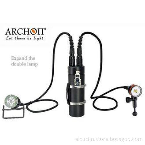 4000 Lumens LED CREE WH46 dive rite canister light with Typ